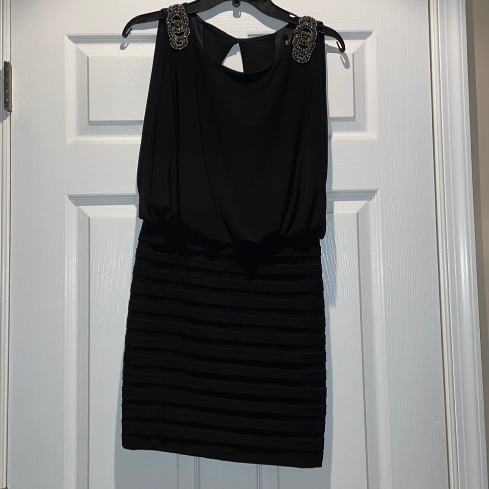 Xscape Black Dress